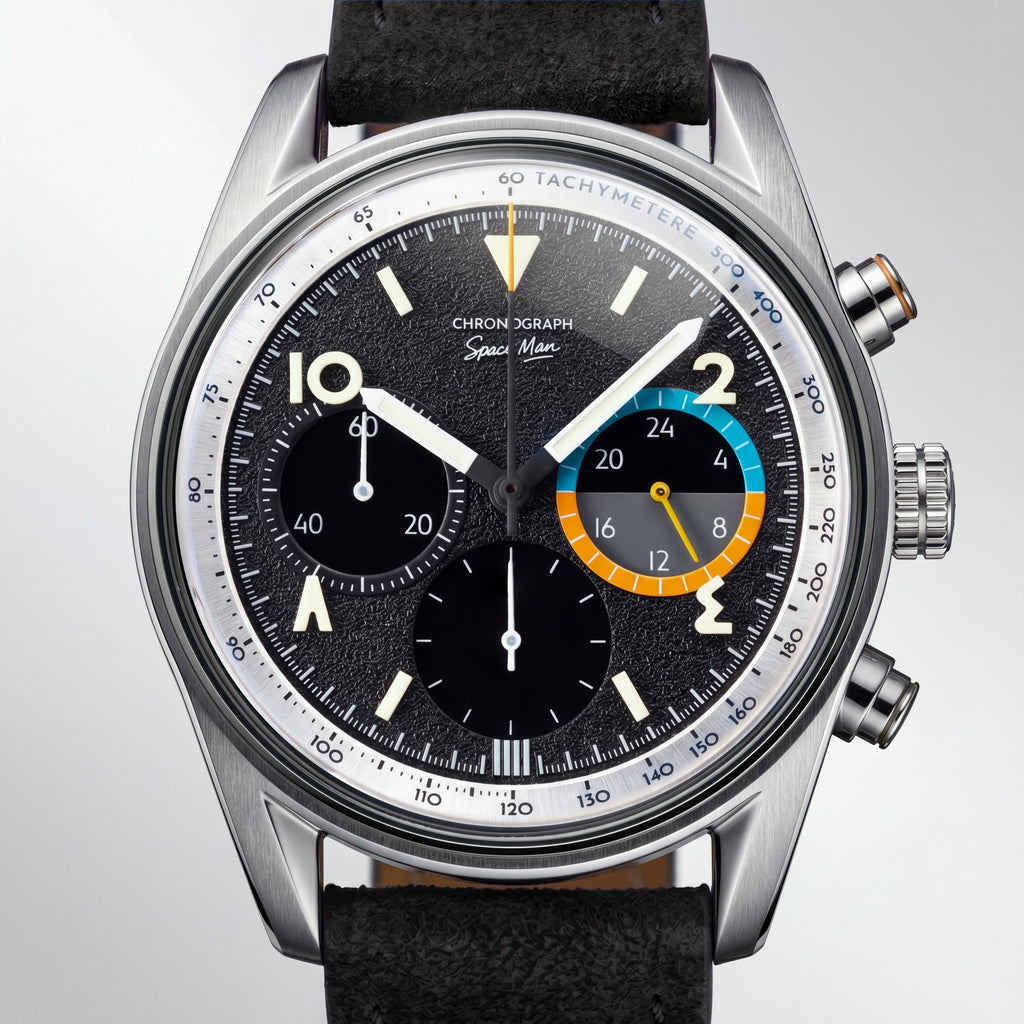 Space Man, the black space dial